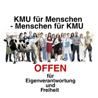 Telegram profile photo for 🇨🇭 KMU für Menschen, Menschen für KMU