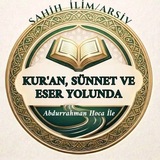Telegram profile photo for KUR'AN, SÜNNET VE ESER YOLUNDA ....(Genel kanal)