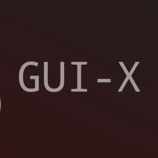 Telegram profile photo for GUI - X