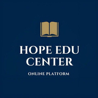 Telegram profile photo for Hope Edu Center