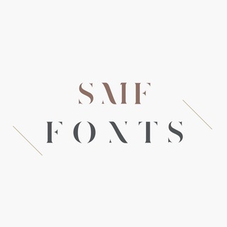 Telegram profile photo for SMF FONTS