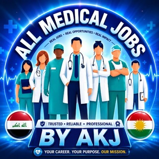 Telegram profile photo for All Medical Jobs BY AKJ