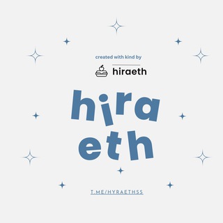 Telegram profile photo for Hiraeth’s. OPEENN!!