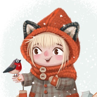 Telegram profile photo for Illustrator Eugene Smolenceva