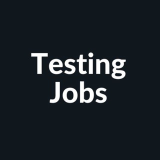 Telegram profile photo for Testing Jobs