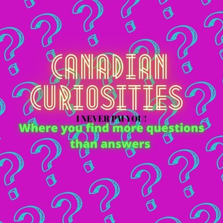 Telegram profile photo for Canadian Curiosities
