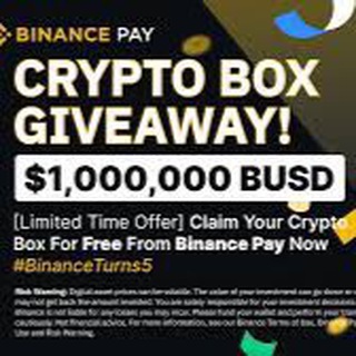 Telegram profile photo for BINANCE CRYPTO BOX