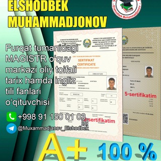 Telegram profile photo for TARIX EL.EDU