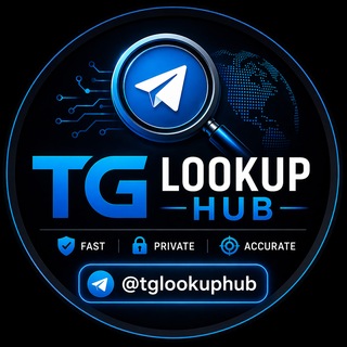Telegram profile photo for TG LOOKUP HUB 🔍