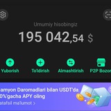 Telegram profile photo for Crypto — sarmoyasiz biznes