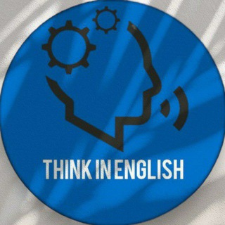 Telegram profile photo for Think In English 🇱🇾🇬🇧🇺🇸