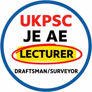 Telegram profile photo for UKPSC JE-AE (CIVIL)