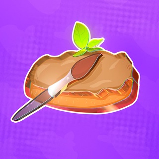 Telegram profile photo for Паштет дизайнит | Обложки, Превью, 3д