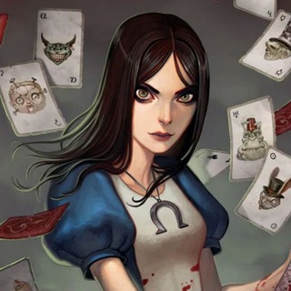 Telegram profile photo for American McGee's Alice. Alice: Madness Returns