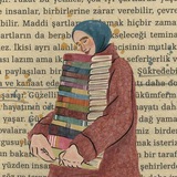 Telegram profile photo for bookworm