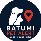 Telegram profile photo for Batumi Pet Alert