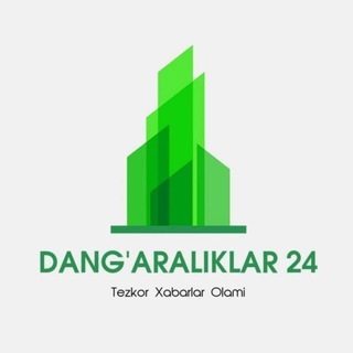 Telegram profile photo for DANG'ARALIKLAR 24 | Расмий 🇺🇿