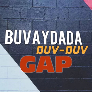 Telegram profile photo for BUVAYDADA DUV-DUV GAP