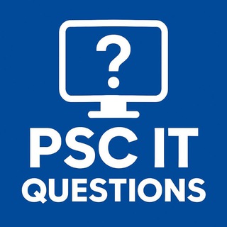 Telegram profile photo for PSC IT QUESTIONS