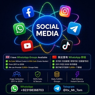 Telegram profile photo for 顶级WS/TG群组市场