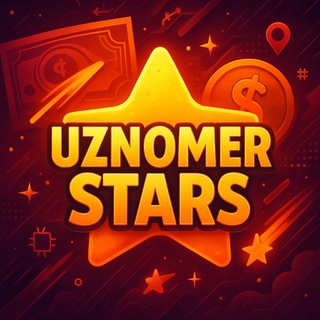 Telegram profile photo for UZNOMER STARS TOʻLOVLAR