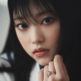 Telegram profile photo for Kang Haerin.