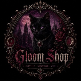 Telegram profile photo for Gloom Shop ♱ | stock