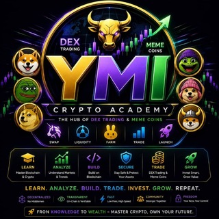 Telegram profile photo for YMI Dex Trading Academy