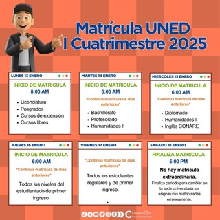 Telegram profile photo for CampusU_cr Campus estudiantil UNED 📓 👩🏻