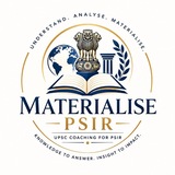 Telegram profile photo for Materialise PSIR by Pourav Bishnoi