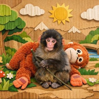 Telegram group profile photo for Punch OG - Viral Japanese 🐵