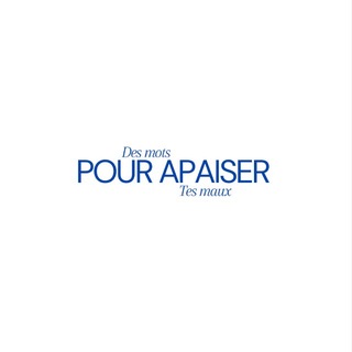 Telegram profile photo for Des mots pour apaiser tes maux