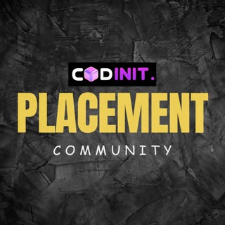 Telegram group profile photo for PLACEMENT COMMUNITY