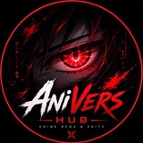 Telegram profile photo for AniVers hub | دنیای انیمه