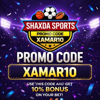 Telegram profile photo for SHAXDA SPORTS