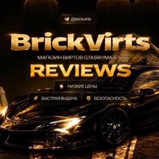 Telegram profile photo for Brick Virts REVIEWS