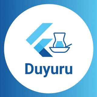 Telegram profile photo for Flutter Türkiye 🇹🇷 Duyuru