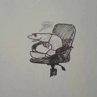 Telegram profile photo for _shrimp_on_a_chair_