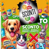 Telegram profile photo for ❌🐶😻RISPARMIO PET Offerte Codici Sconto Animali Domestici🐇