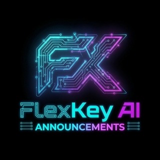Telegram profile photo for FlexKey AI Announcement Channel