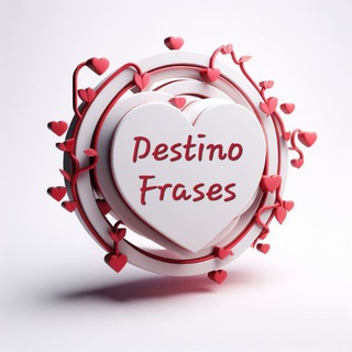 Telegram profile photo for Destino Frases🤍✨