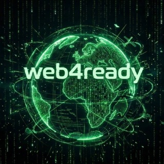 Telegram profile photo for @web4ready