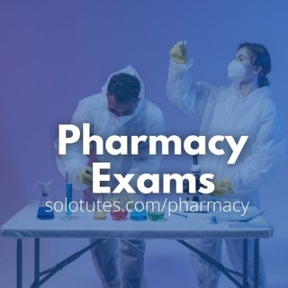 Telegram profile photo for Pharmacy Exams - Revision notes and tests