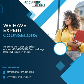 Telegram profile photo for Career xpert NEET PG 2025 MS/MD/DNB/NBE DIPLOMA