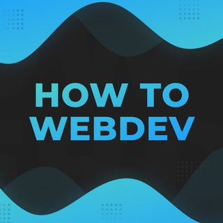 Telegram profile photo for How To WebDev