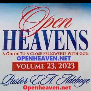 Telegram profile photo for OPEN HEAVENS DAILY DEVOTIONAL
