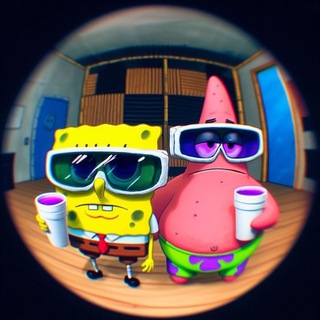 Telegram profile photo for Spongebob and animated wallpapers