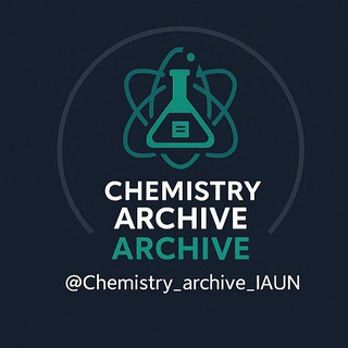 Telegram profile photo for Chemistry archive IAUN