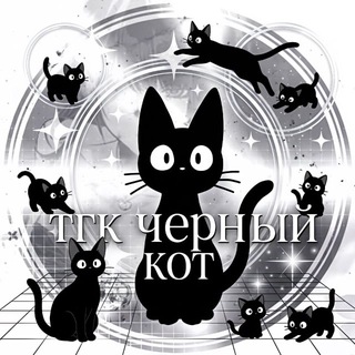Telegram profile photo for тгк «черный кот» #ЧК