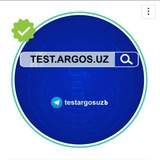 Telegram profile photo for TEST.ARGOS.UZ